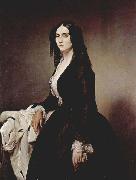 Portrait of Matilde Juva Branca Francesco Hayez